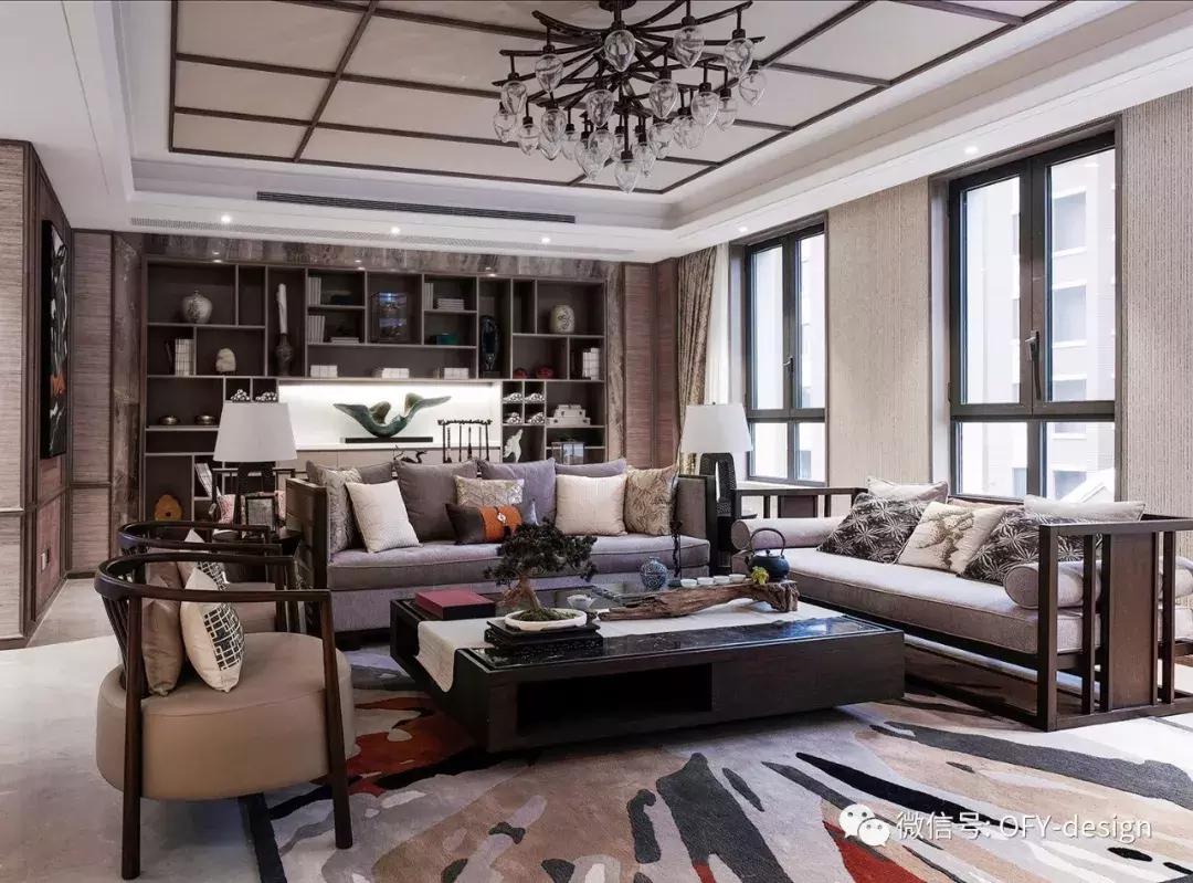 OFYCASA欧菲国际家居新中式案例-西安融公馆