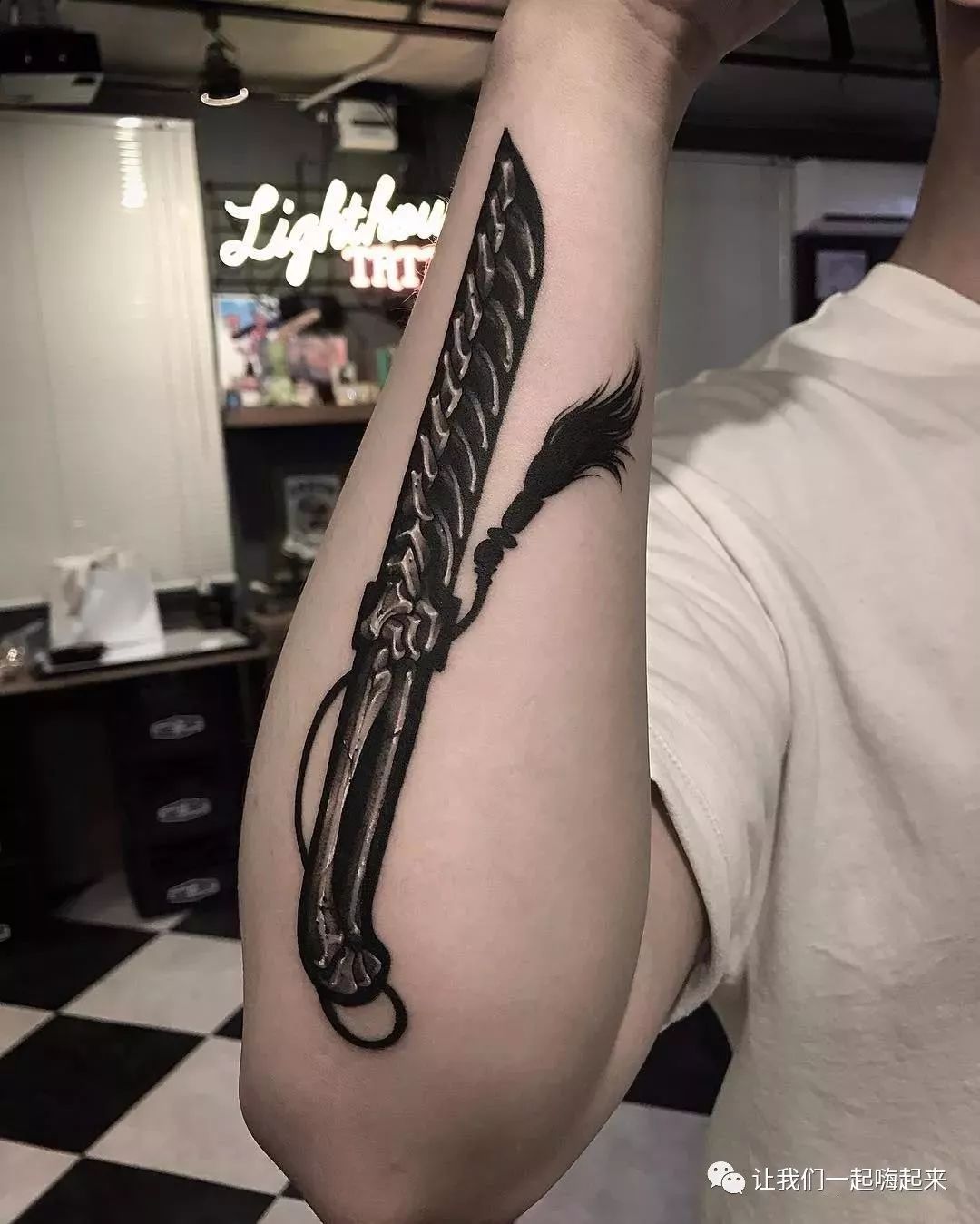 暗黑风格的纹身,暗黑风格纹身简洁