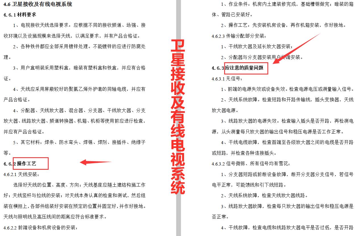 弱电施工不规范图片,弱电施工方案怎么做