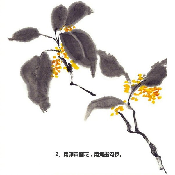 如何画水墨画风景超简单,简单的水墨画怎么画