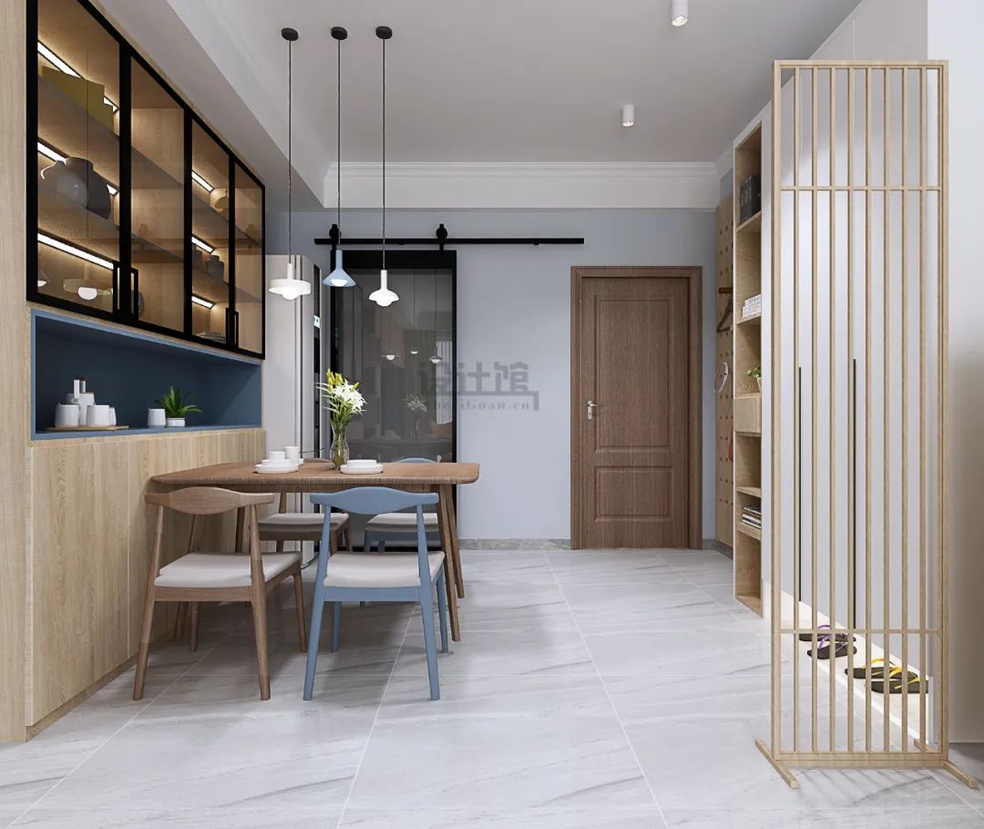 进门玄关没位置如何做鞋柜,进门没有玄关怎么做鞋柜餐边柜