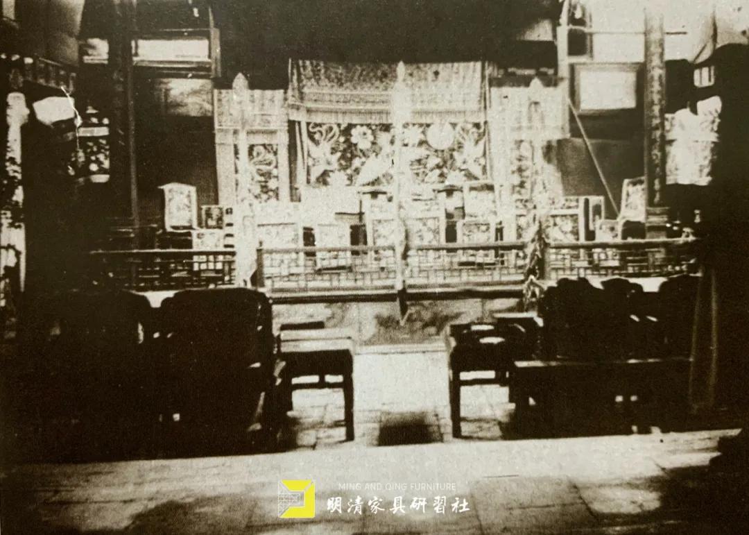 介祉堂,玉澜堂内的家具陈设