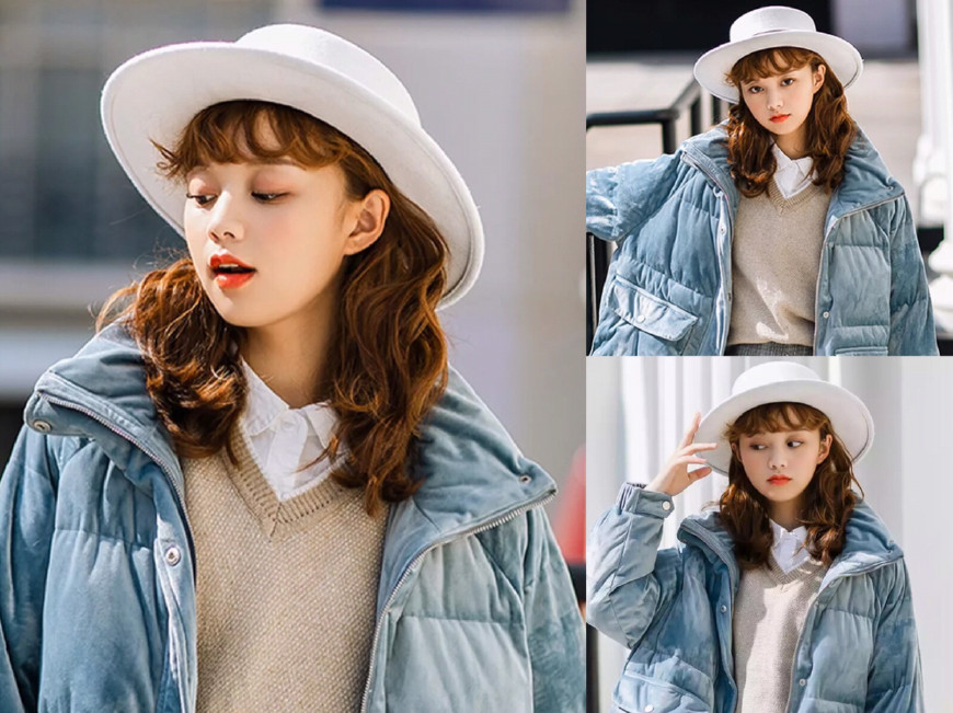 适合头发细软发量少脸小的发型,细软头发适合的减龄发型瓜子脸