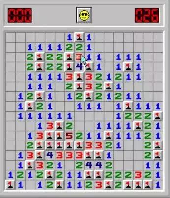 扫雷游戏进化史,扫雷游戏全国排名