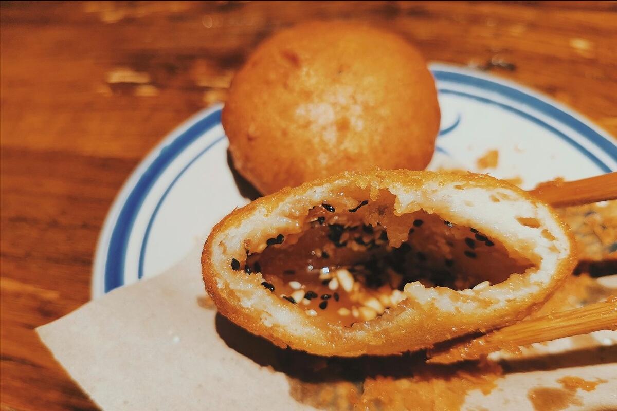 炸糖糕怎么能又鼓又大,炸糖糕糊了怎么办