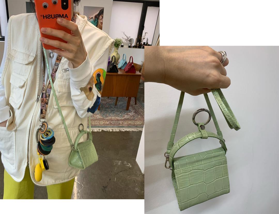 入秋换包？“抹茶”包包了解一下