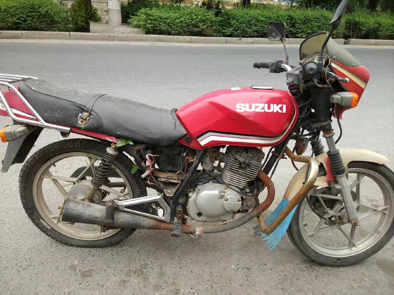 90年代经典铃木王,一代经典轻骑铃木王