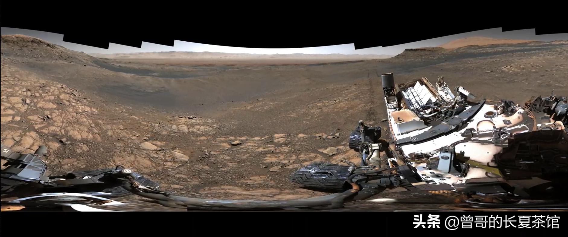 好奇号在火星拍摄真实画面,好奇号拍摄的火星地面高清细节