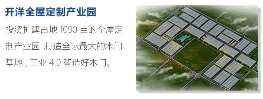 加盟·选品牌选开洋木门七大亮点助您争霸国内外市场！