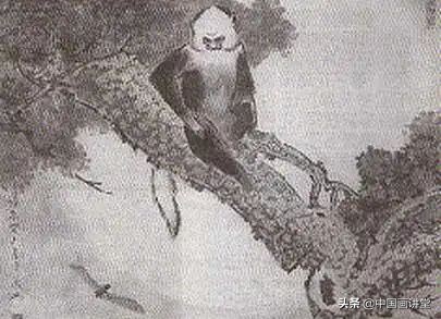 国画猴子画法,国画猴子教学