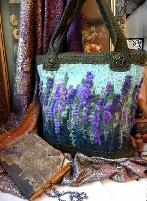 31款超美的爱尔兰钩花包，绝对让你爱不释手，独特的美！附教程