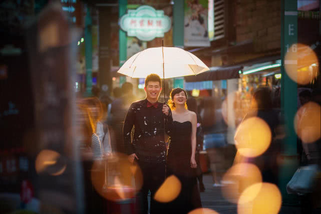 他们摄影,摄影师拍婚纱照油画