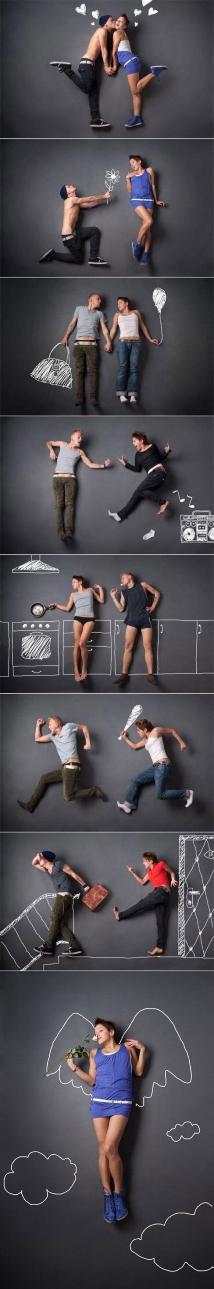 创意婚纱照大赏析,有创意婚纱照推荐风格