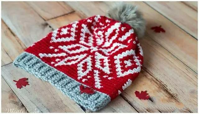 简单又漂亮的毛线帽子教程,可爱又简单的毛线帽子教程