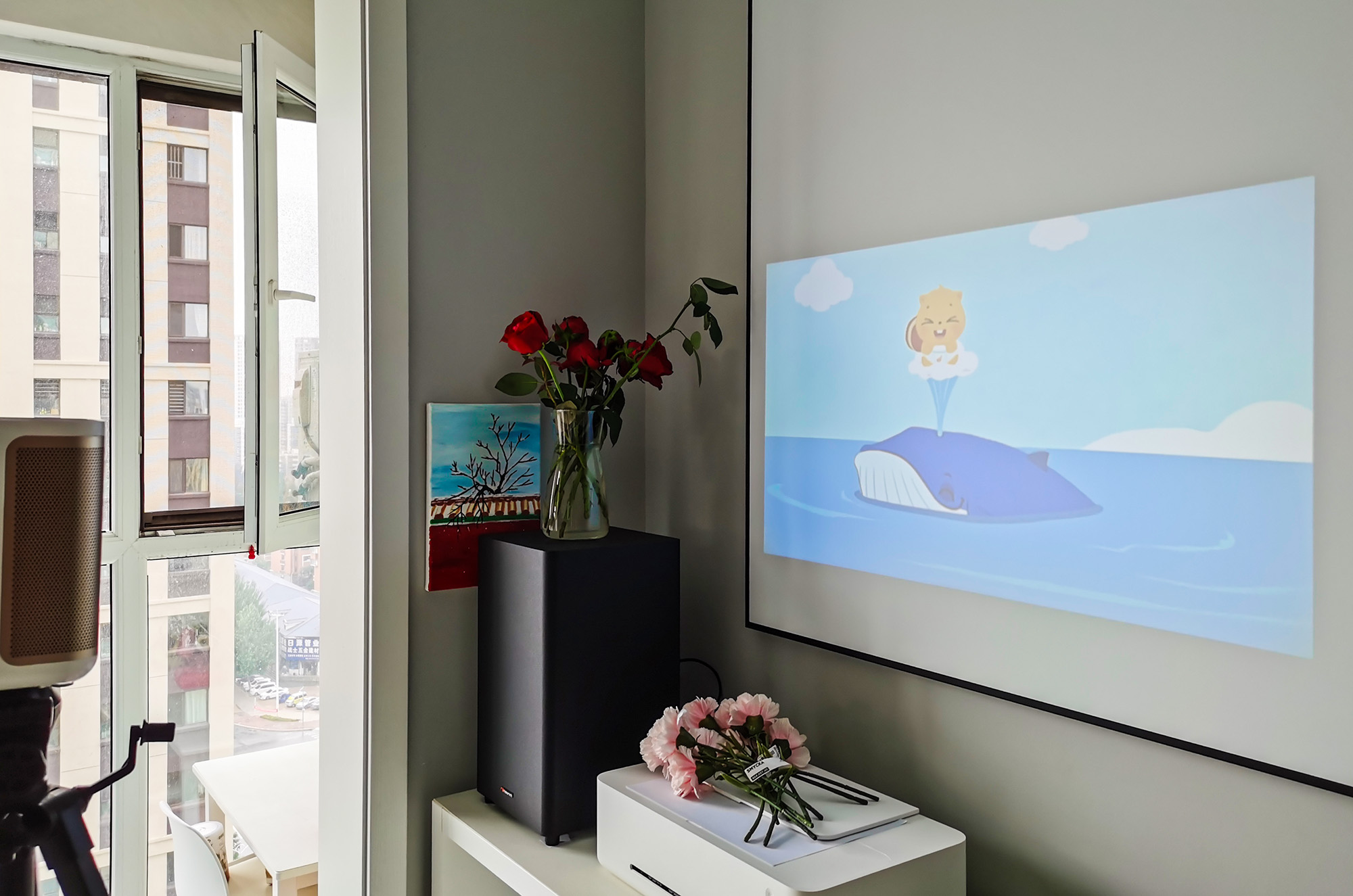 真1080P,一款有创意且用心的投影,知麻影院电视DIVAPRO评测