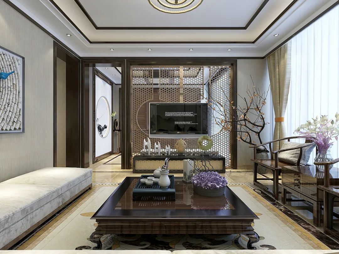 德州运河庭院,新中式庭院别墅装修设计