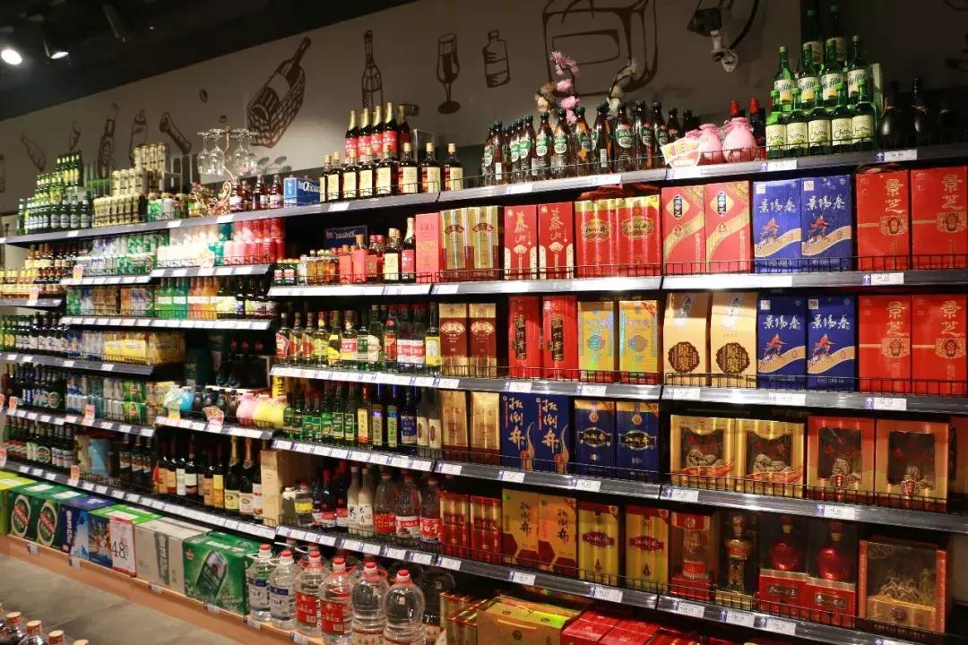 一组超市生鲜区陈列图片,超市物品陈列图片