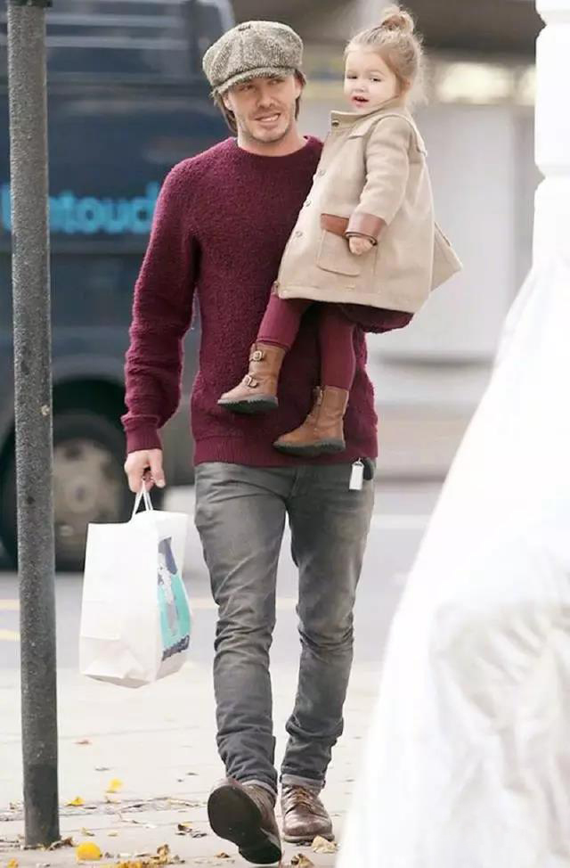 贝克汉姆万人迷,万人迷贝克汉姆全家福