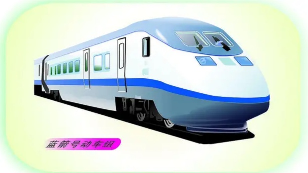 蓝箭高速列车,蓝箭号动车组和cr200j