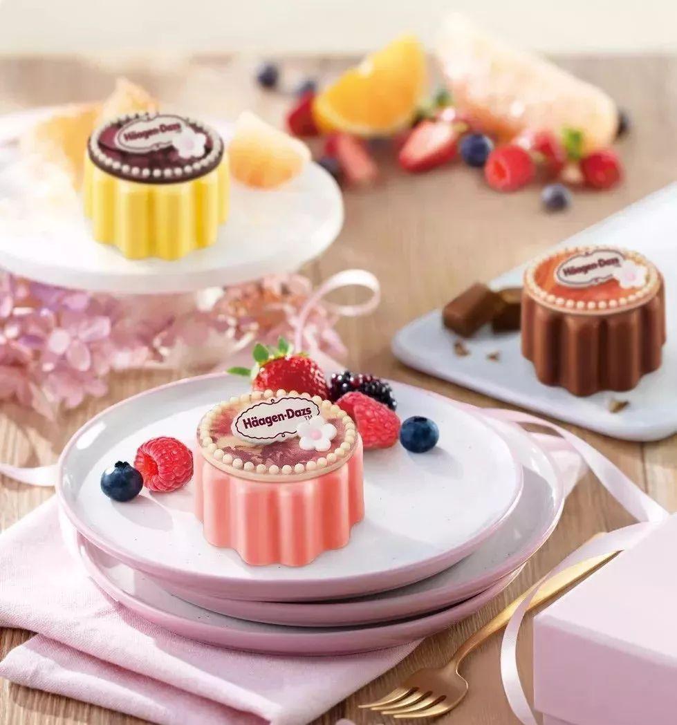 哈根达斯泡泡玛特冰淇淋月饼,哈根达斯冰淇淋月饼网易严选