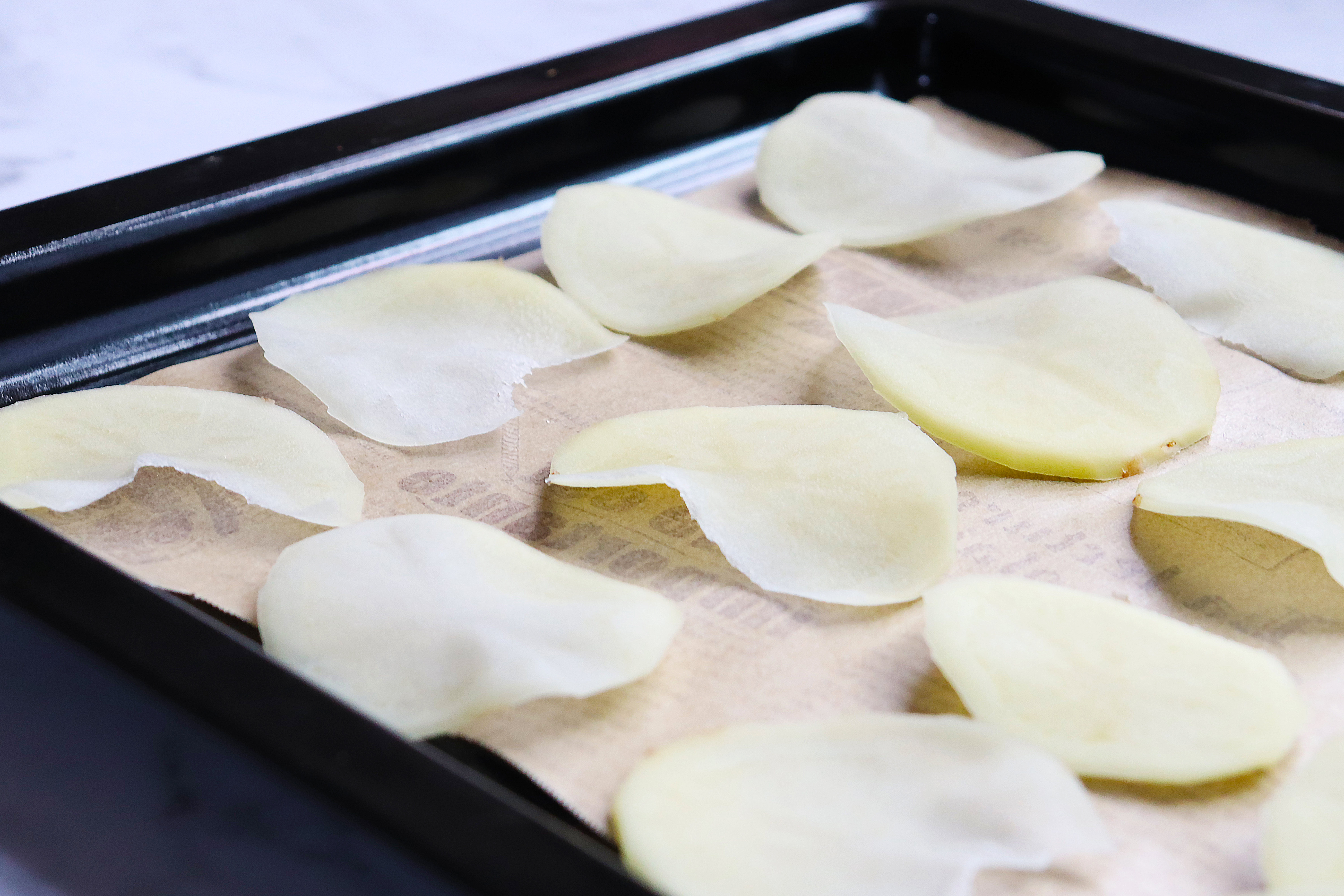 土豆薯片做法非油炸用烤箱,不需要油炸的薯片简单易学