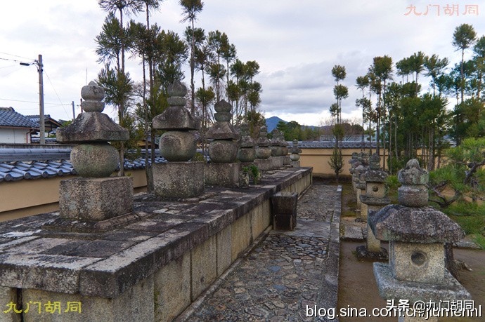 京都大德寺的庭院,织田信长墓地图片大全