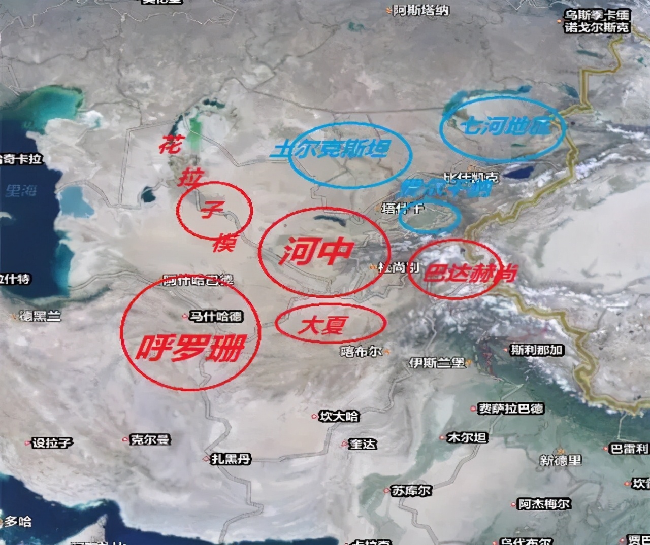 这一片浩瀚的荒漠地带，在一千年前却是世界的中心｜文史宴