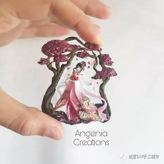 独一无二的软陶饰品,唤醒公主梦