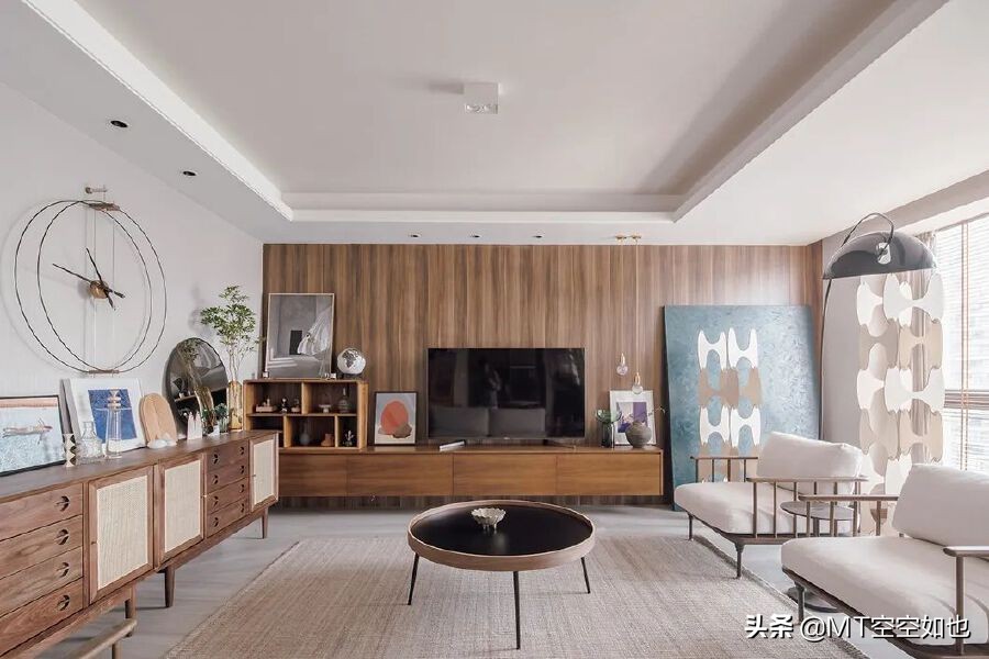 原木风空间营造的温馨气质,原木清爽灵动空间