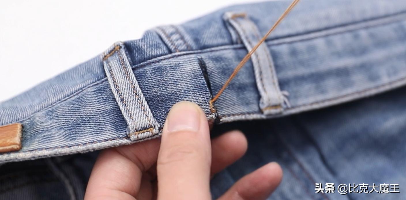 牛仔裤裤腰太大怎么剪掉小妙招,牛仔裤腰太小怎么换裤腰