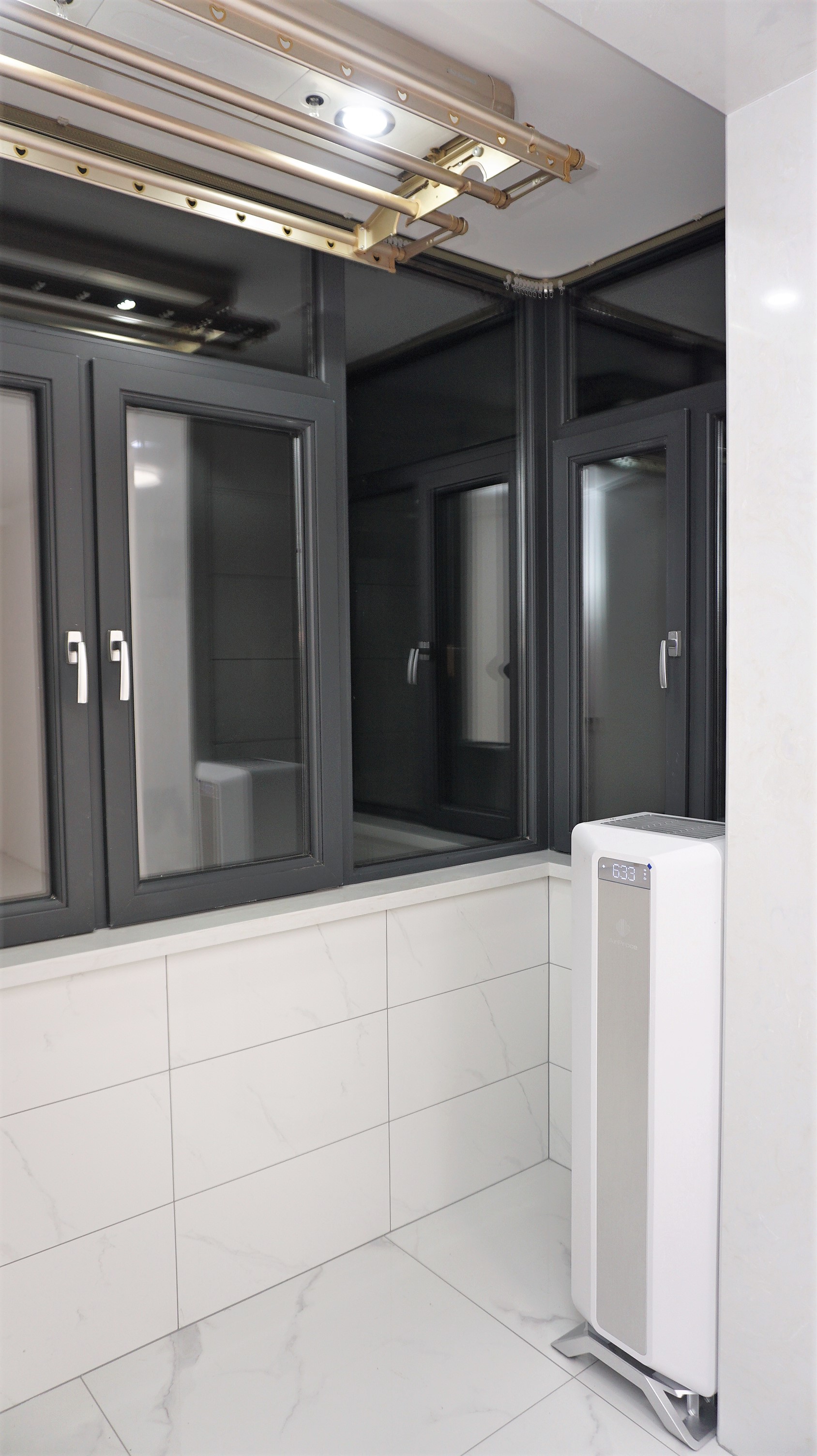 艾泊斯空气净化器和新风系统,去甲醛新风壁挂净化器