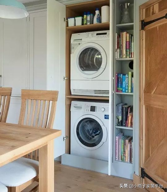 纠结洗衣机放哪？看看别人家的真实案例