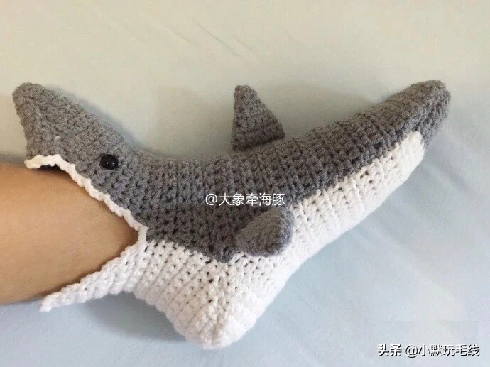 钩针袜子教程全过程小孩,钩针袜子珊瑚绒教程