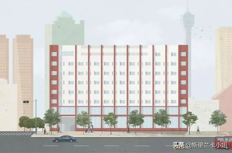 科伦坡淡山茱萸粉ins风酒店：清新艺术气质流行色不仅穿身上