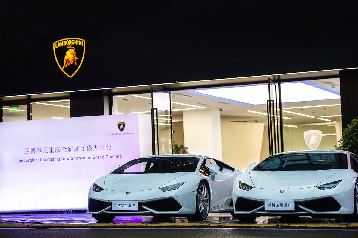 你膨胀了吗,兰博基尼全新展厅正式开业