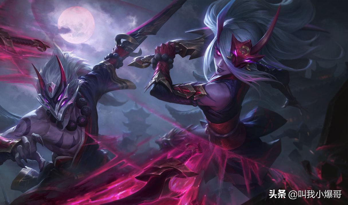 英雄联盟约里克全皮肤特效展示,英雄联盟腥红之月皮肤