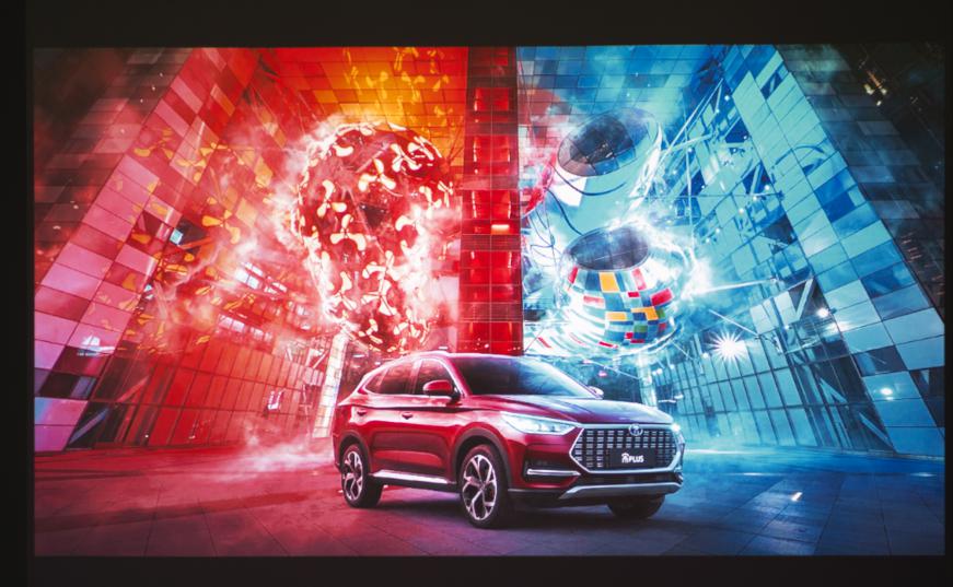 明基e520办公投影仪轻体验,明基智能商务投影机e540