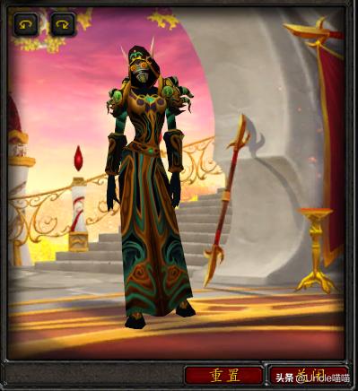 魔兽世界术士最好看的套装,魔兽世界术士10大套装