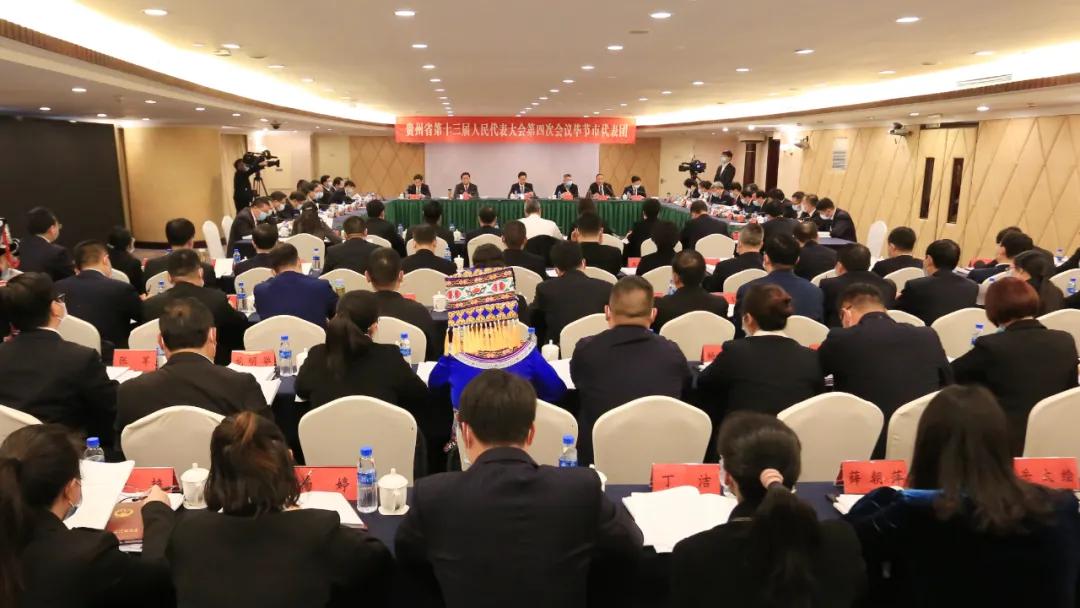 毕节市代表团,毕节市代表团入场