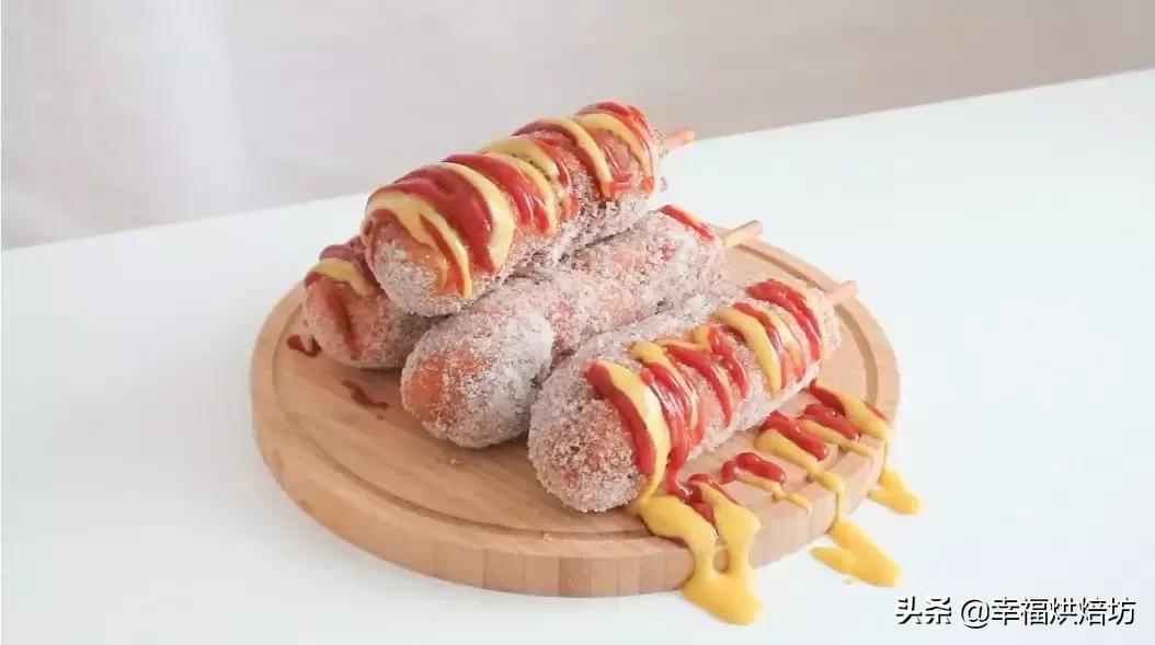 芝士热狗零食,香甜酥脆芝士热狗