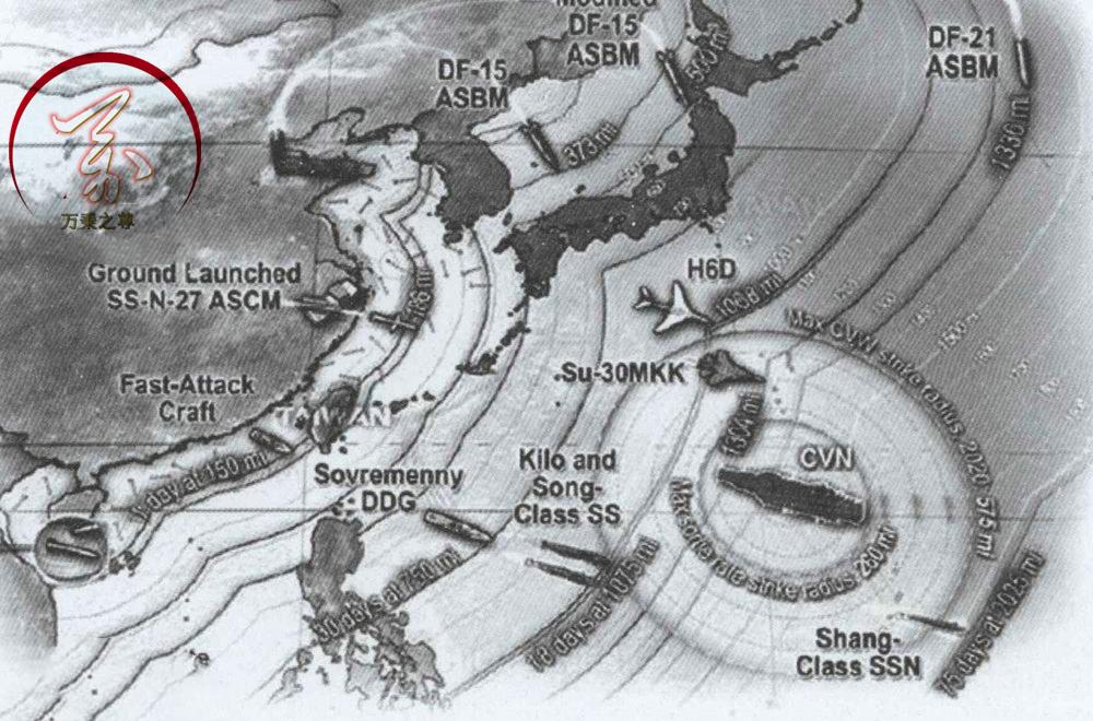 中美最新军事斗争形势,中美军事争端区域
