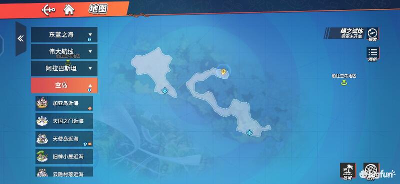 航海王热血前线空岛,热血航线空岛宝藏探索椰子树