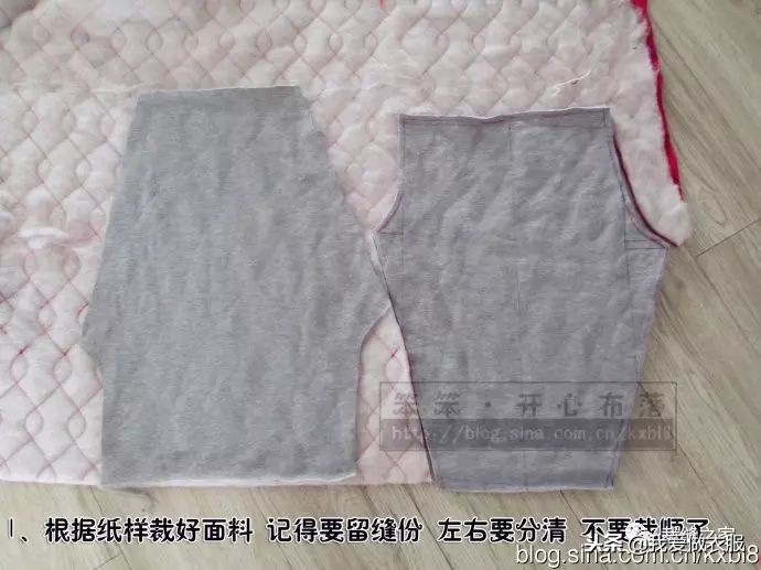 儿童棉裤缝制教程,男士双层棉裤的裁剪图