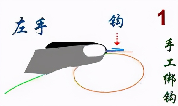 新手绑钩视频教程,新手绑钓鱼钩视频