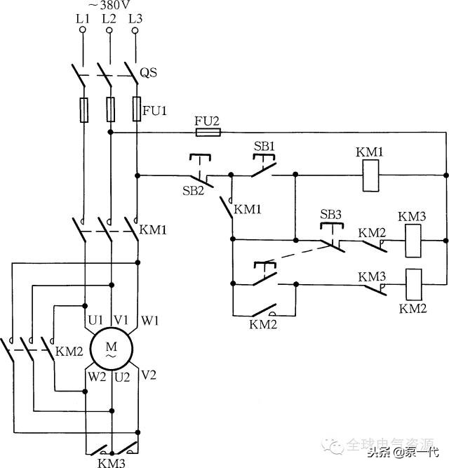 电动机星三角降压启动接线原理,星三角降压启动二次接线教学视频