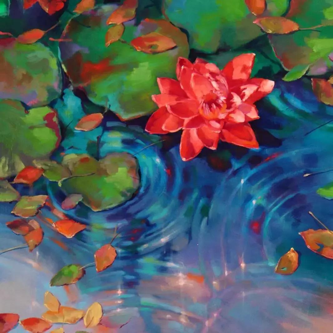 三个画家笔下的雪景,三位油画家的风景画