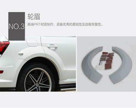 改装后的奥迪Q5，拥有独树一帜的空气动力升级套件！简直帅哭了