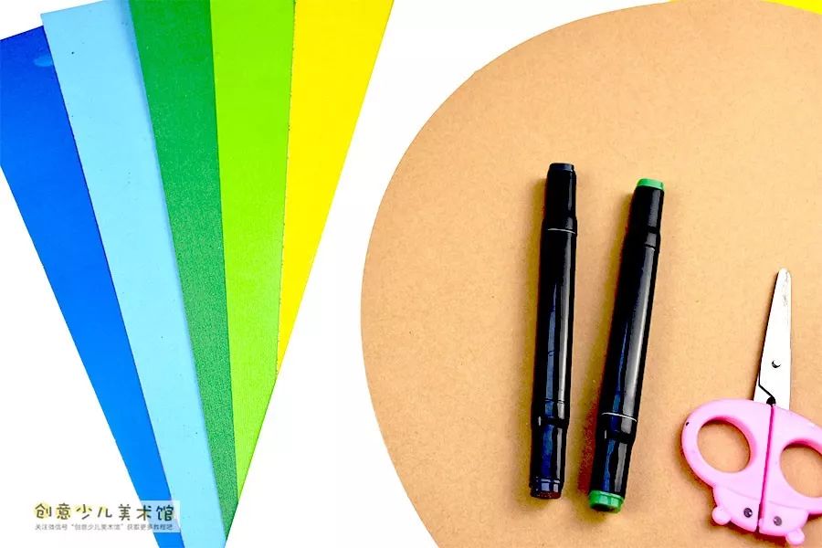 儿童水粉画池塘里的大白鹅,池塘大白鹅儿童画