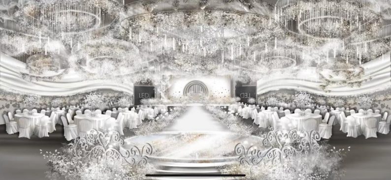 延吉婚礼堂,网红婚礼堂宴会厅