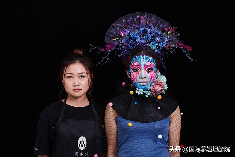 期末季｜北京化妆精英班迎来创意妆毕业考挑战